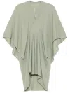 Rick Owens Half Moon Mini Dress In Green