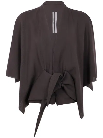 RICK OWENS RICK OWENS "HALF MOON" T-SHIRT TOP