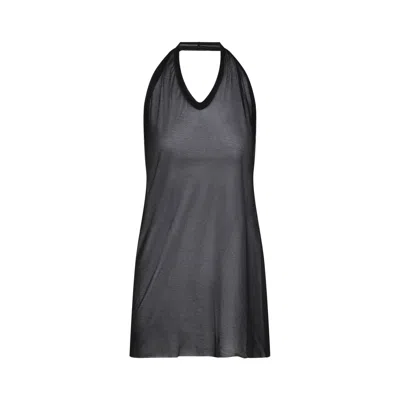 Rick Owens Halter T Top Women In Black