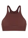 Rick Owens Halterneck Bikini Top In Brown
