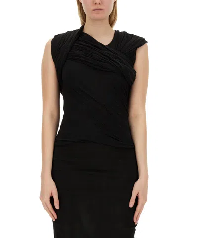 Rick Owens Harness Top In Black