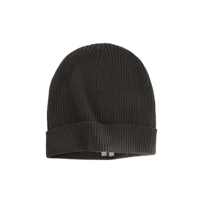 Pre-owned Rick Owens Hat 'dark Dust' | Brown | Men's Size Onesize