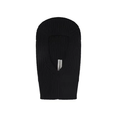 RICK OWENS HATS BLACK