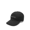 Rick Owens Logo Embroidered Snapback Baseball Cap In Black