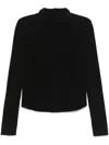 Rick Owens Headon Lupetto Sweater In Black