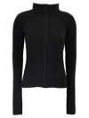 Rick Owens Black Porterville Headon Dbl Lupetto Turtleneck