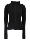 Rick Owens Black Porterville Headon Dbl Lupetto Turtleneck In Black