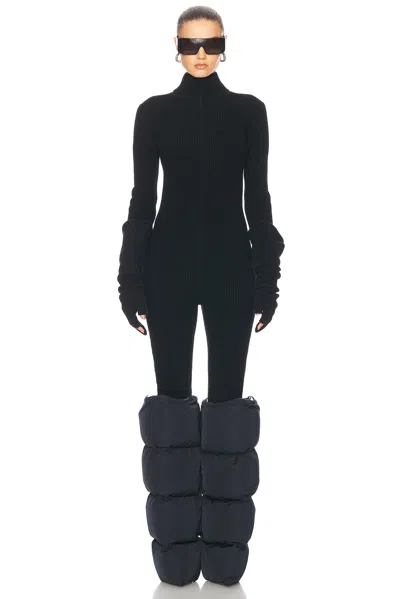 Rick Owens Headon Flightsuit In Black