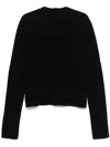 Rick Owens Crew-neck Sweatshirt In 黑色