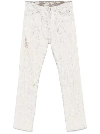 Rick Owens Headon Trousers In White