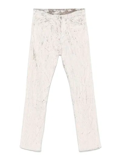 Rick Owens Headon Trousers In White
