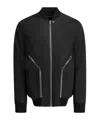 Rick Owens Heizer Flight Bomber Jacket In Black