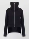 Rick Owens High Collar Wool Jacket