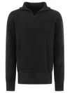 Rick Owens High-neck Wool Jumper In Black