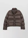 Rick Owens Black Porterville Jumbo Hooded Peter Down Jacket In Brown