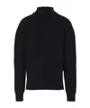 Rick Owens High-neck Sweater In Blue