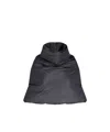 Rick Owens High-necked Shawl In Black