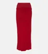 Rick Owens High-rise-midirock In Red