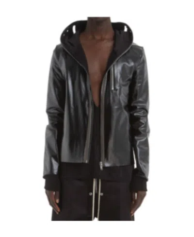 Rick Owens High-shine Finish Jacket In Black