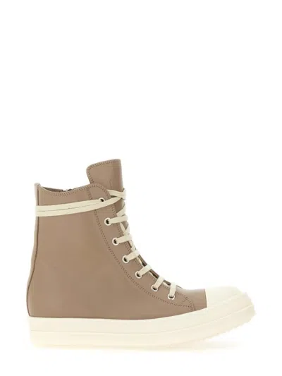 Rick Owens High Sneakers.