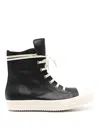 Rick Owens Black Hollywood Mega Bumper Sneakers In Black