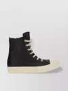 Rick Owens Contrasting-toe Cap Lace-up Sneakers