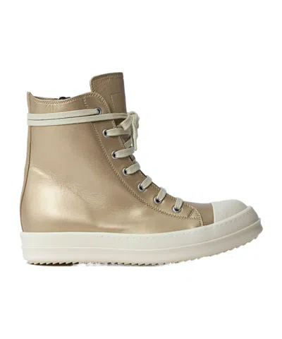 RICK OWENS RICK OWENS HIGH TOP LACE-UP SNEAKERS