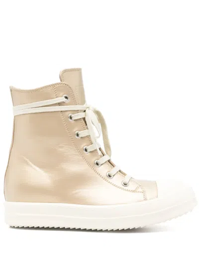 RICK OWENS HIGH-TOP SNEAKERS