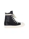 Rick Owens "high-top" Sneakers In Black