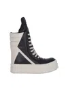 RICK OWENS HIGH-TOP SNEAKERS "MEGA GEOBASKET"