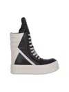 Rick Owens High-top Sneakers Mega Geobasket In Black