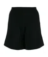 Rick Owens High-waisted Shorts In Black