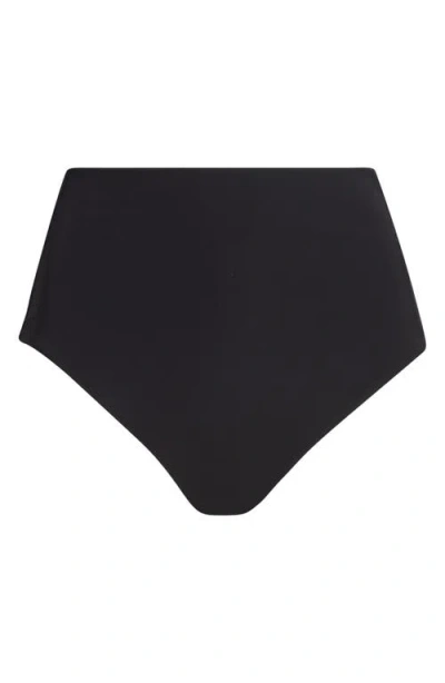 Rick Owens High Waist Bikini Bottoms In Black