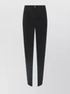 Rick Owens Concordians Sliced Wool Twill Skirt In Black