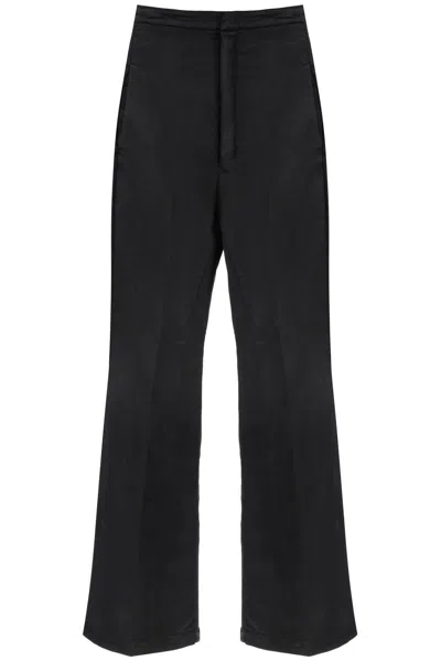 Rick Owens High-waisted Bootcut Jeans With A In Black