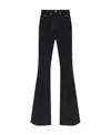 Rick Owens High-waisted Flared Trousers In Black