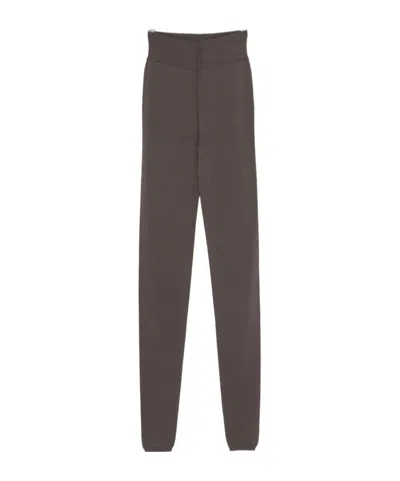 RICK OWENS HIGH-WAISTED TROUSERS