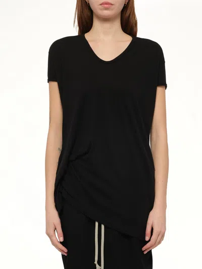 Rick Owens Hiked T In Black