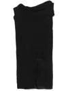 Rick Owens Hollywood Banana Tank Top In Black