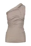 Rick Owens Hollywood Banana Top Clothing In Beige