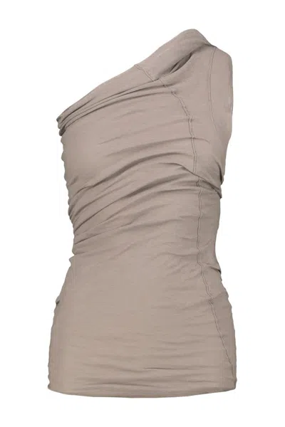 Rick Owens Hollywood Banana Top Clothing In Dust