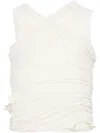 Rick Owens Off-white Hollywood Banana Tank Top In Neutrals