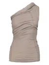 Rick Owens Hollywood Banana Top Clothing In Neutrals