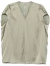 Rick Owens Hollywood Blouse In Green