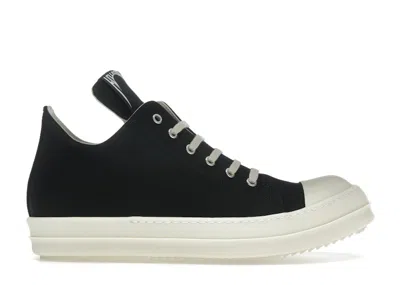 Pre-owned Rick Owens Hollywood Drkshdw Low (women's) Sneakers In Black/milk