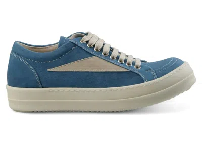 Pre-owned Rick Owens Hollywood Drkshdw Vintage Low (women's) Sneakers In Toothpaste/milk