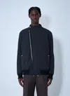 Rick Owens Hollywood Flight Jacket In Black