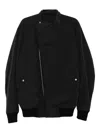 Rick Owens Hollywood Flight Puffer Jackets Black In Black