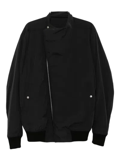 Rick Owens Hollywood Flight Jacket In Black