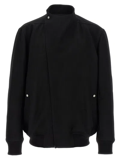 Rick Owens Hollywood Flight Puffer Jackets Black In Multi